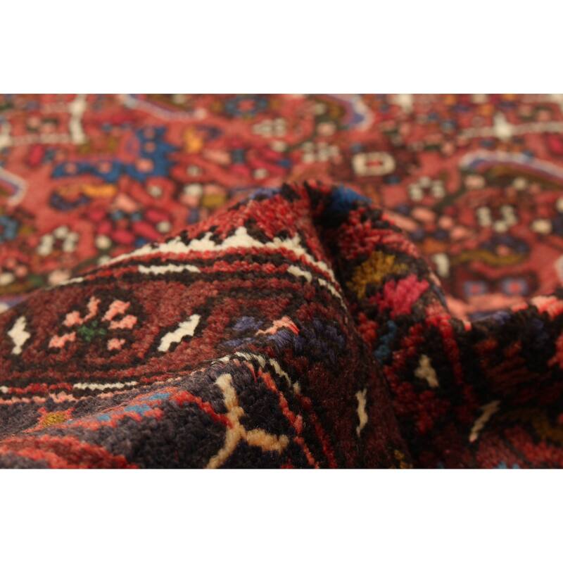 ECARPETGALLERY Hand-knotted Andelz Red Wool Rug - 3'8 x 9'10