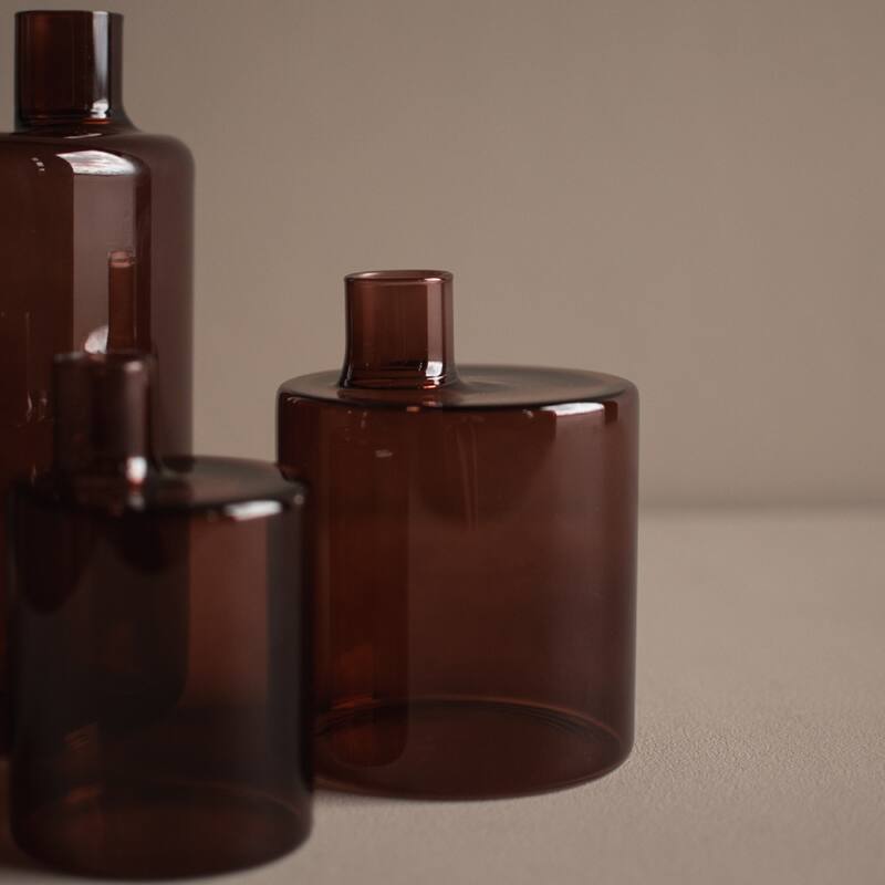 PIPE dark red-Small