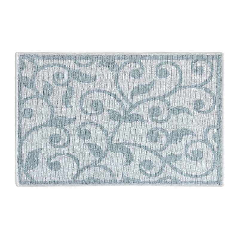 SussexHome Non-Skid Ultra-Thin Area Rugs for Laundry Room, Entryway, Bathroom and Kitchen - Washable Multipurpose Floor Mat