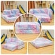 preview thumbnail 23 of 30, Grondin Kids Modular Loveseat with Ottoman, Convertible Sofa Bed with Sherpa Upholstered and Density Sponge Padding