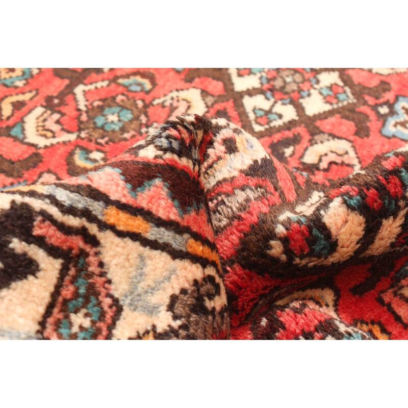 ECARPETGALLERY Hand-knotted Andelz Red Wool Rug - 3'8 x 5'5