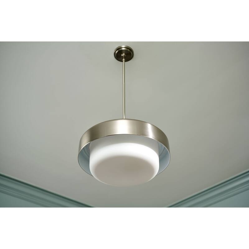 Hunter Station Modern Minimalist Pendant - Mid-Century, Retro, Transitional