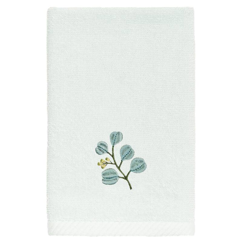 Authentic Hotel and Spa 100% Turkish Cotton Botanica 3PC Embellished Towel Set