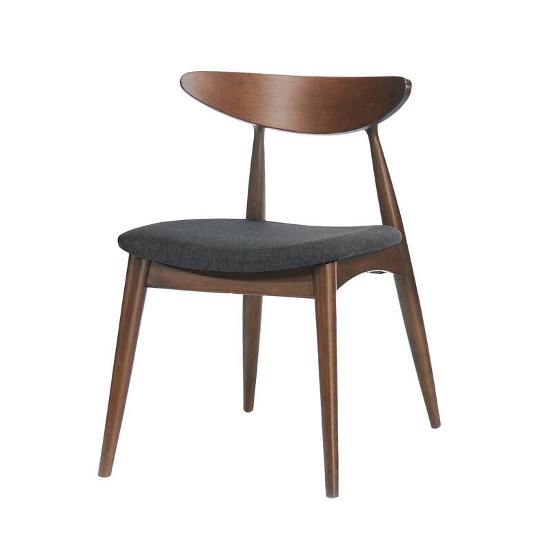 Barron Mid-century Dining Chairs (Set of 2) by Christopher Knight Home - 22.50" W x 19.75" L x 28.75" H