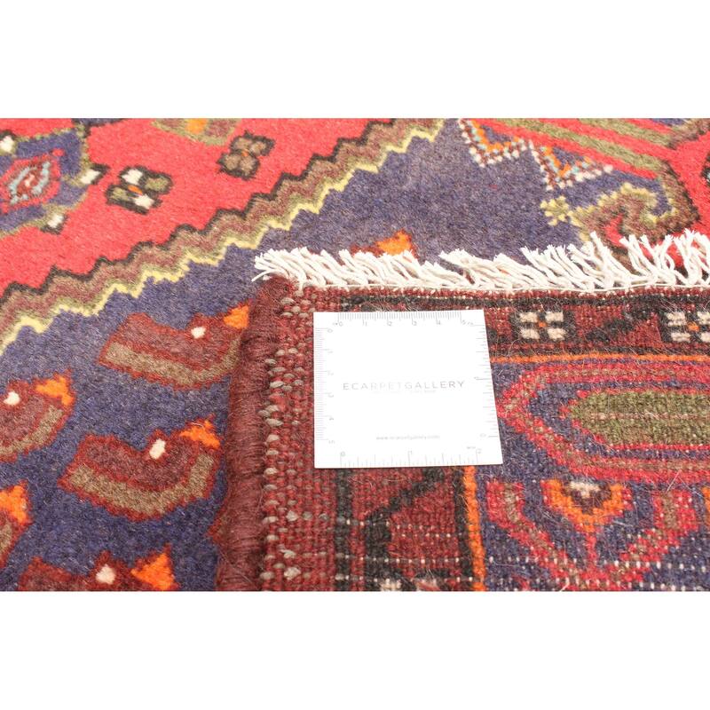 ECARPETGALLERY Hand-knotted Andelz Dark Navy Wool Rug - 4'1 x 6'10