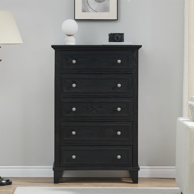 Dresser for Bedroom with 5 Drawers