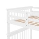 preview thumbnail 7 of 6, Twin-Over-Twin Stairway Bunk Bed, Can Be Divided into Two Individual Bedframe, Solid Wood Bedfram w/Storage Stairs & Guard Rail