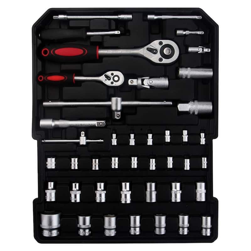 799 PCS Tool Set ,Tool Kit with Tools and Wheels - N/A