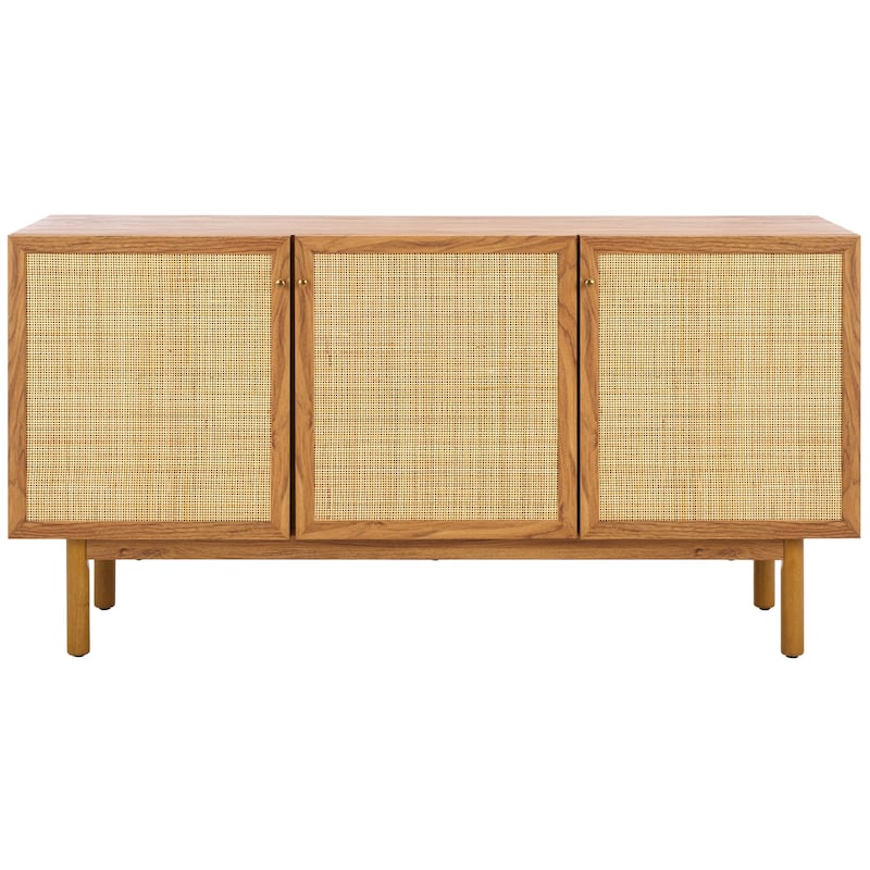 SAFAVIEH Home Aino 3 Door Sideboard/Media Stand - 54Wx19Dx30H