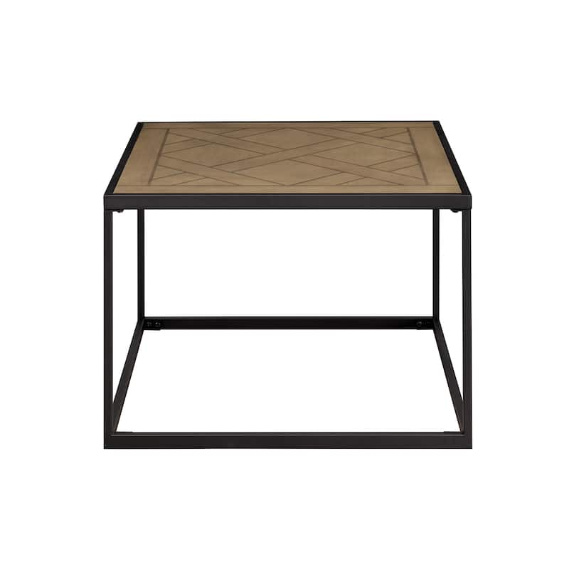 Middlebrook Modern Decorative-Top Square Coffee Table
