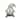Standing Christmas Gnome Decoration - 19.5" - Gray and White