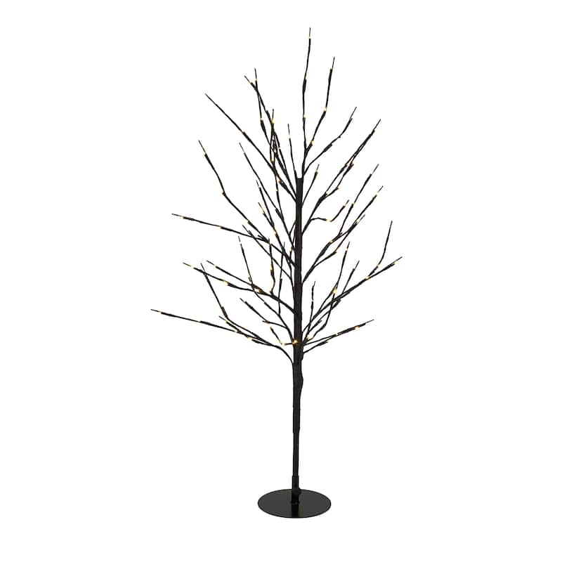 40 IN Floral Lights Tree W/112 Rice Lights - Medium