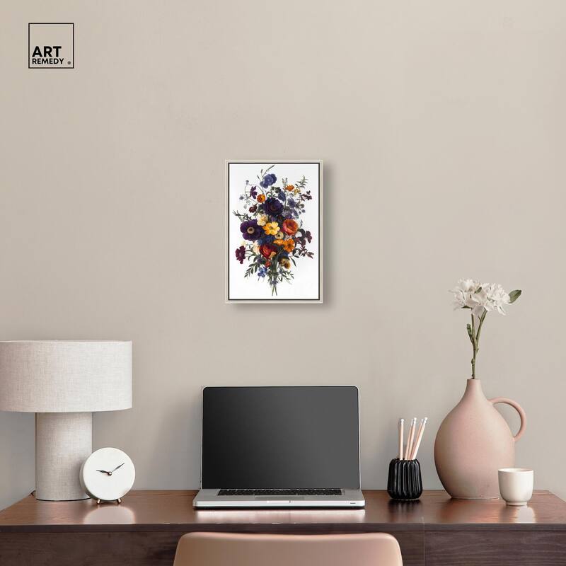 Regal Rose Riot III Canvas by Art Remedy