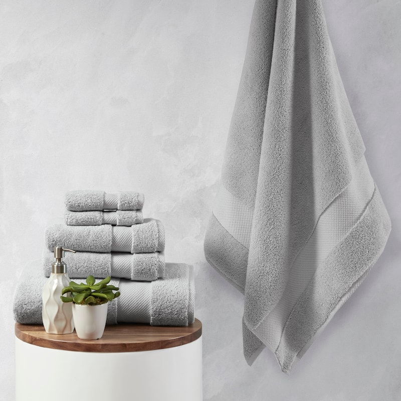 Madison Park Signature Splendor 1000gsm 100-percent Cotton 6 Piece Towel Set