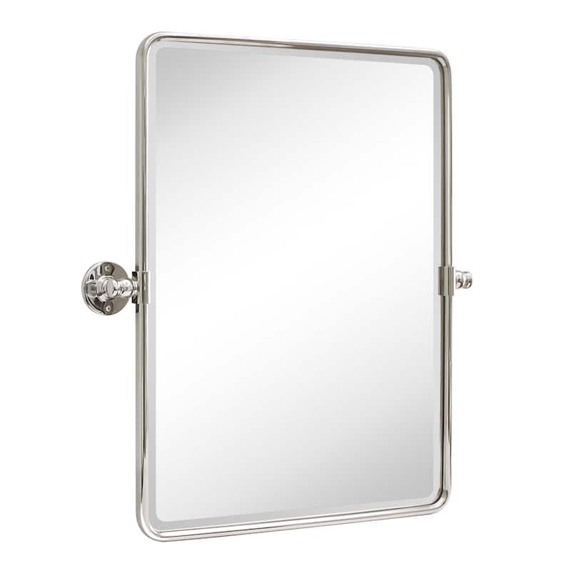 TEHOME Woodvale Rectangle Vertical Metal Wall Mirrors