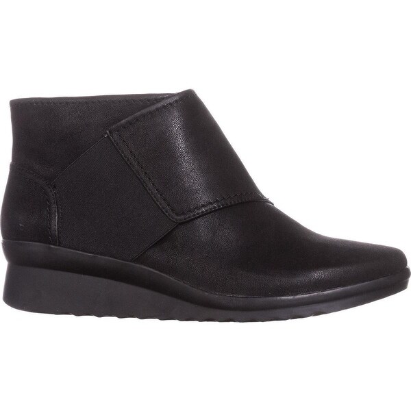 Clarks Caddell Rush Wedge Booties