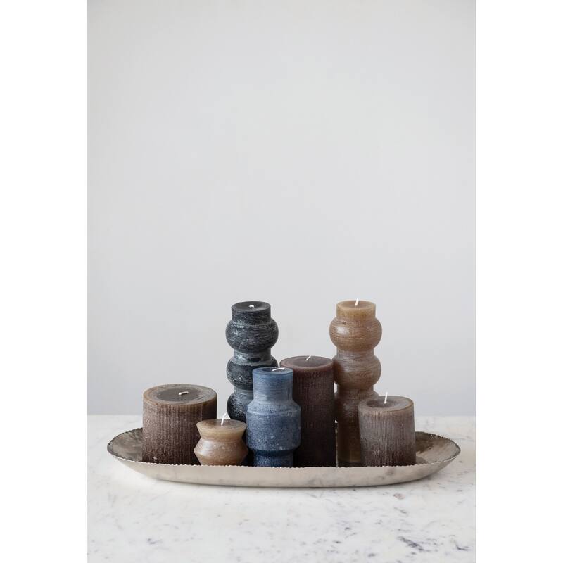 Unscented Totem Pillar Candle