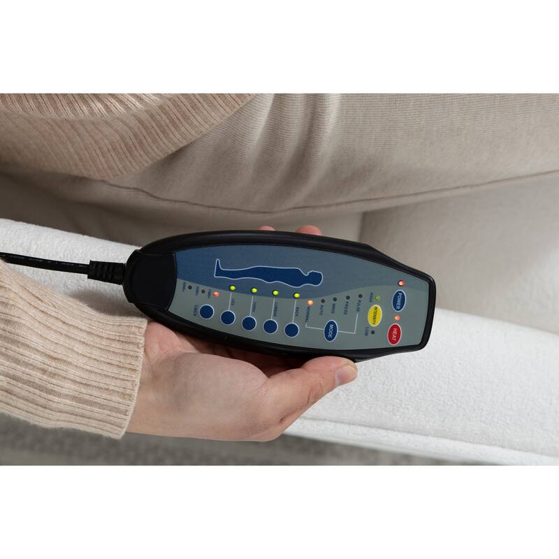 270° Swivel Glider Recliner with Heated Massage, 300LBS Velvet Recliner with Locking Handle & Deep Side Storage