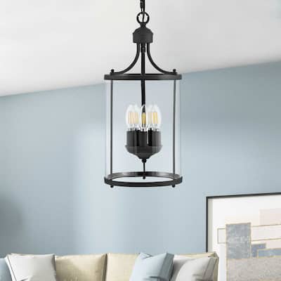 GetLedel 5-Light Glass Lantern Pendant