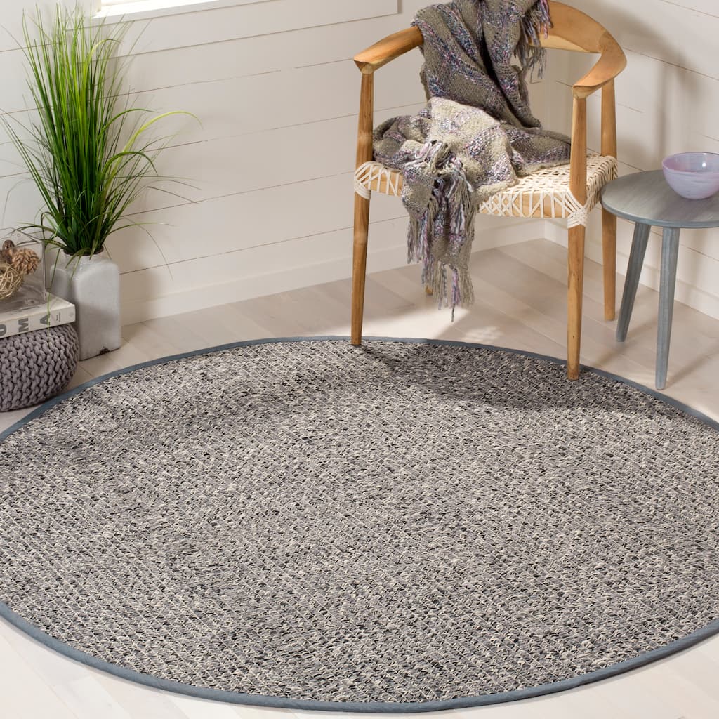 SAFAVIEH, Handmade Flatweave Montauk Gyrithe Casual Cotton Rug