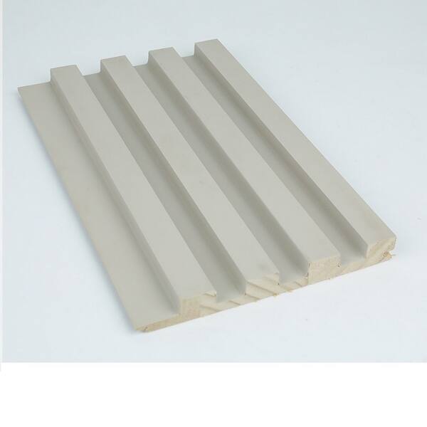 93 in. x 6 in x 0.8 in. Solid Wood Wall Siding Board (Set of 3pc) - 3pc ...