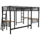 preview thumbnail 9 of 9, [2 Beds in 1] Twin Size Metal Loft Bed