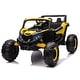 preview thumbnail 89 of 93, Electric 12V Kids Ride On Car w/ Parental Control, Music Player, LED Lights & Safety Belt