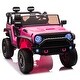 preview thumbnail 85 of 98, 24V Kids Ride-On Truck with Parental Remote, MP3, Bluetooth, LED Lights, and Safety Belts 鈥