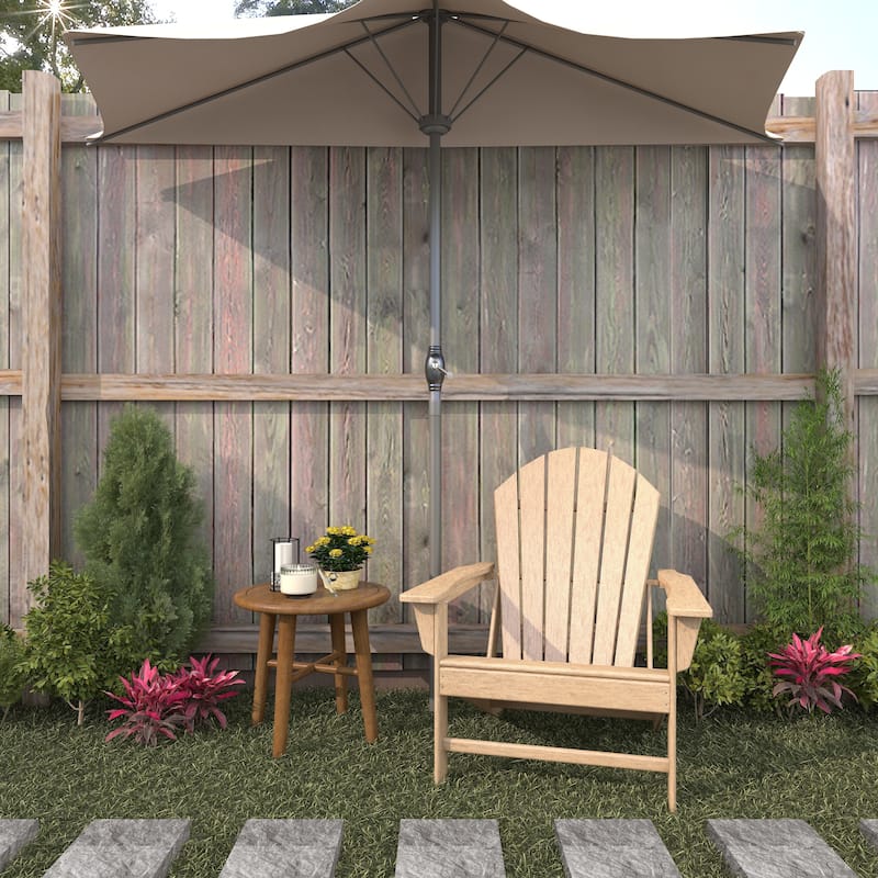 Resin Traditional Outdoor Adirondack Chair