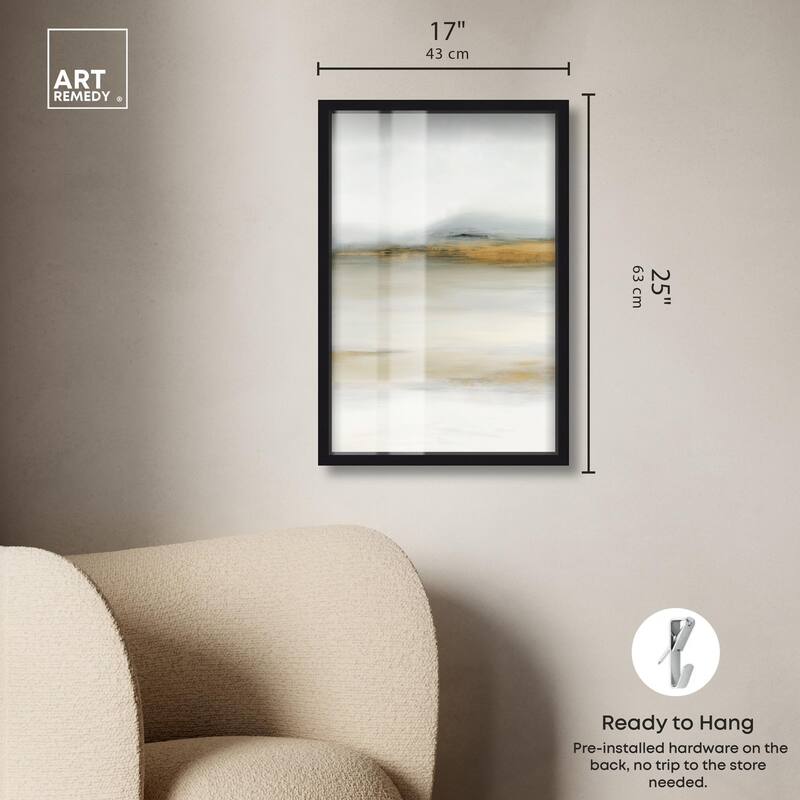 Misty Expanse II Shadowbox by Art Remedy