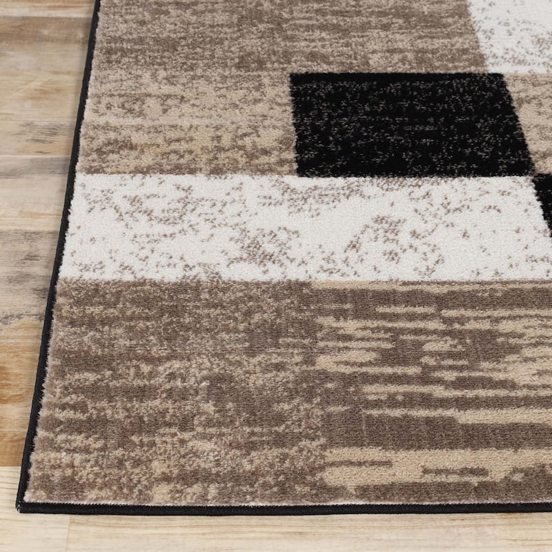 Superior Rockwood Patchwork Indoor Area Rug or Runner