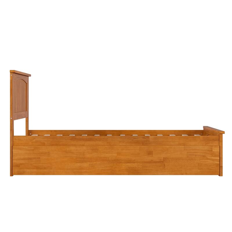 Nantucket Bed with Matching Footboard and Twin XL Trundle