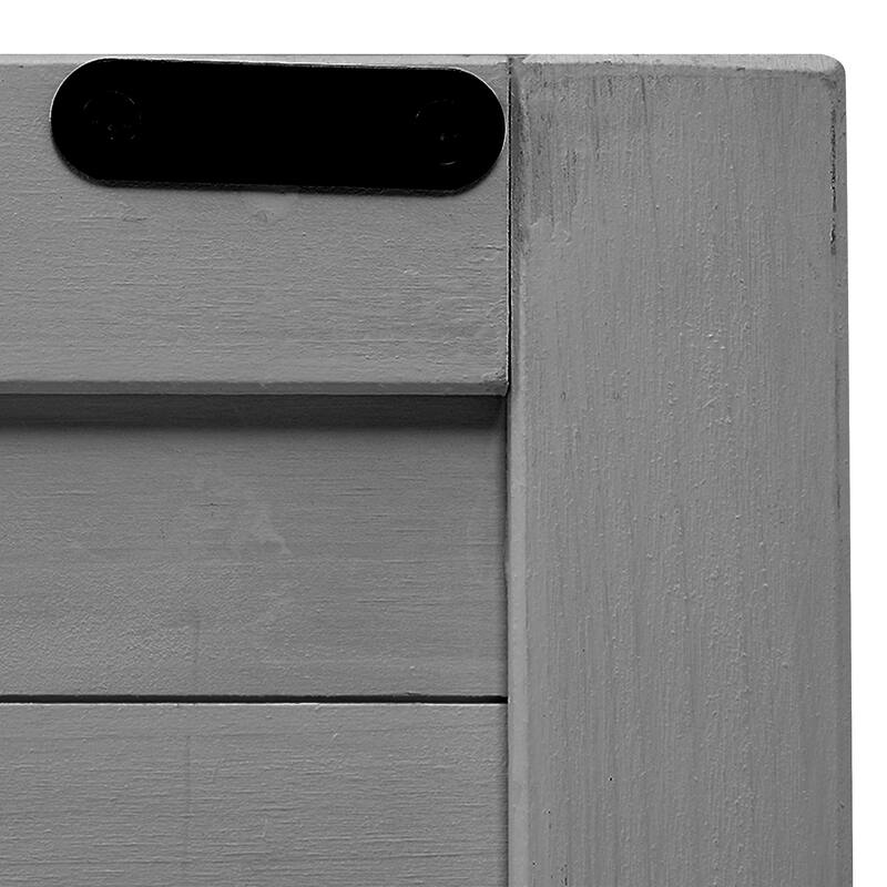 Roomfitters 65" Garden Potting Bench Table, Fir Wood Workstation with Storage Shelf and Cabinet