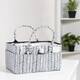 Herringbone Felt Storage Caddy