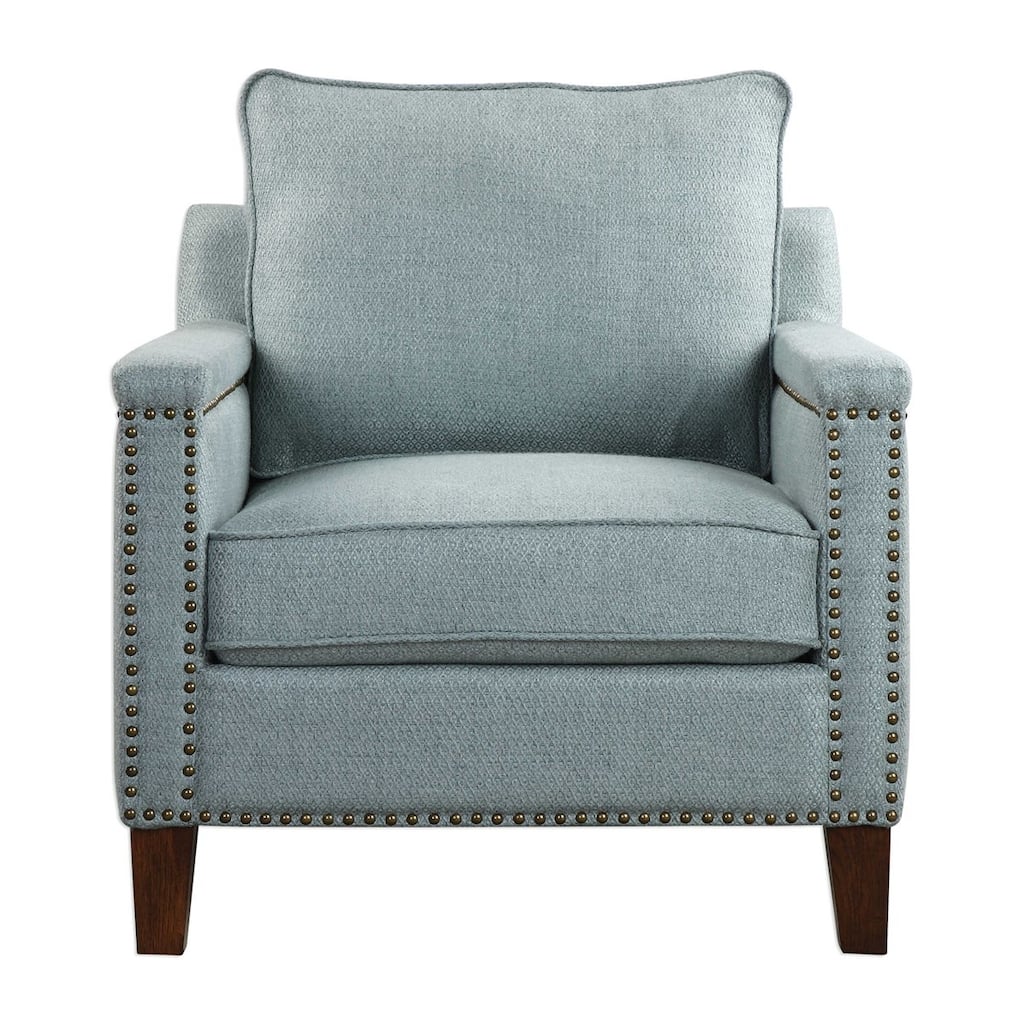 37" charlotta sea mist accent chair