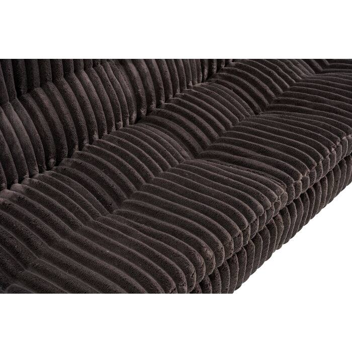 Modern Corduroy Futon Sofa Bed with Plush Tufted Pillow Top, Convertible Living Room Sofa Bed