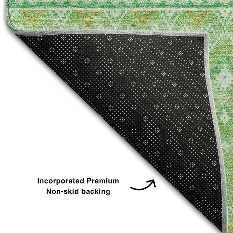 Premium Washable Super Soft Boho Geo Mayfield Rug