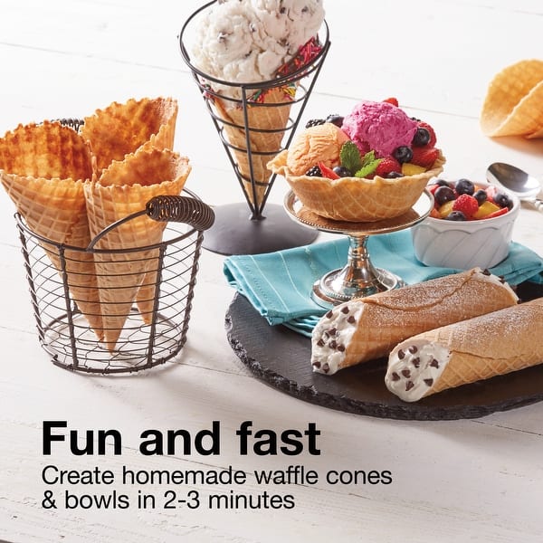 Proctor Silex Waffle Cone and Waffle Bowl Maker - Bed Bath & Beyond -  31764715