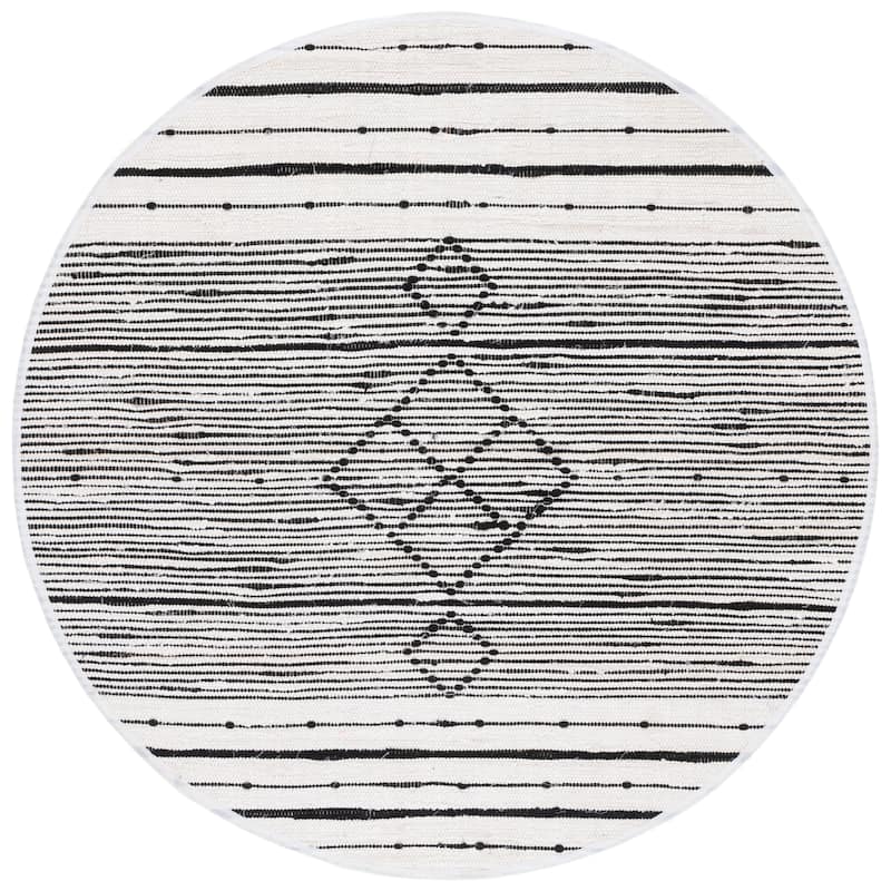 SAFAVIEH Handmade Striped Kilim Yuzu Transitional Rug