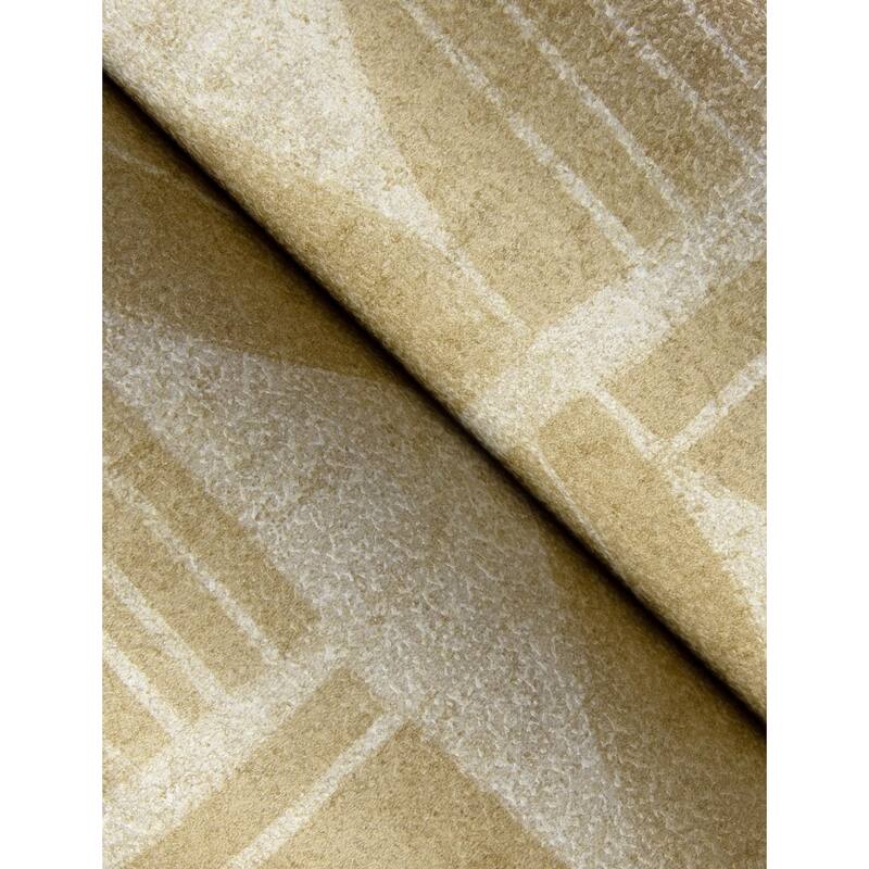 A-Street Prints Baxter Honey Semicircle Mosaic Wallpaper