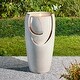 preview thumbnail 27 of 46, Glitzhome 30"H Oversized LED Ceramic Fountain Off-White