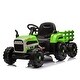 preview thumbnail 67 of 98, 24V Battery Powered Ride-On Tractor with Trailer, 2 Motors, MP3, Bluetooth, Remote Control, LED Lights for Kids 3-6 Years