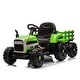 preview thumbnail 25 of 52, Ride on Tractor with Trailer, 24V Battery Powered Electric Tractor Toy, Remote Control, MP3, Bluetooth
