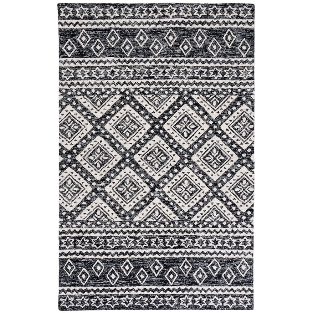 SAFAVIEH Handmade Micro-Loop Kobie Wool Rug