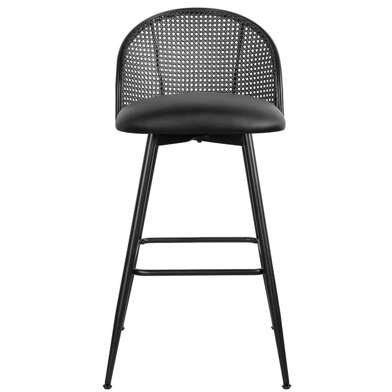 26"/29" Swivel Barstools Counter Height Bar Stool w/ Metal Legs