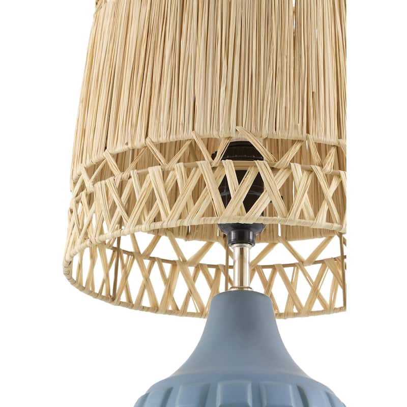Livabliss Wisterian Bohemian & Eclectic Accent Table Lamp (Set of 2)