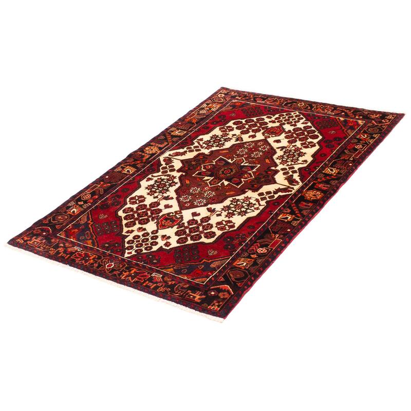 ECARPETGALLERY Hand-knotted Anadol Red Wool Rug - 4'7 x 6'9
