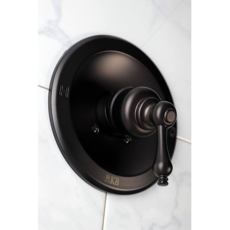 Kingston Brass Tub and Shower Trim Package with 1.8 GPM Single