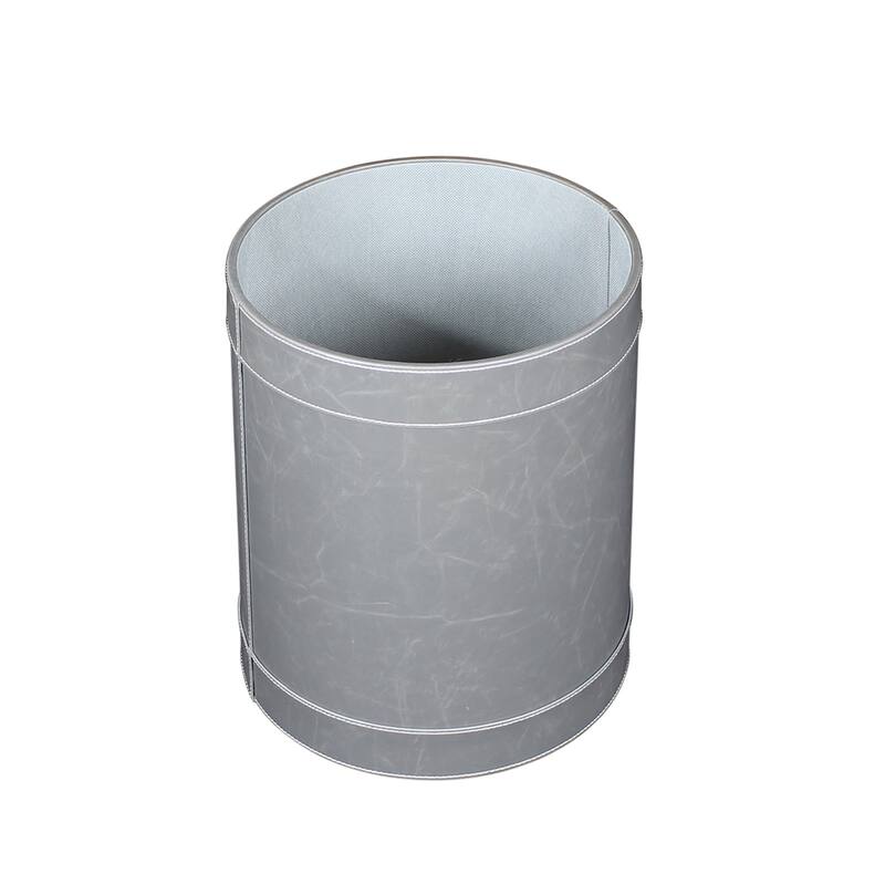 WS Bath Collections Vintage 2403 Vintage Synthetic Waste Basket - Grey