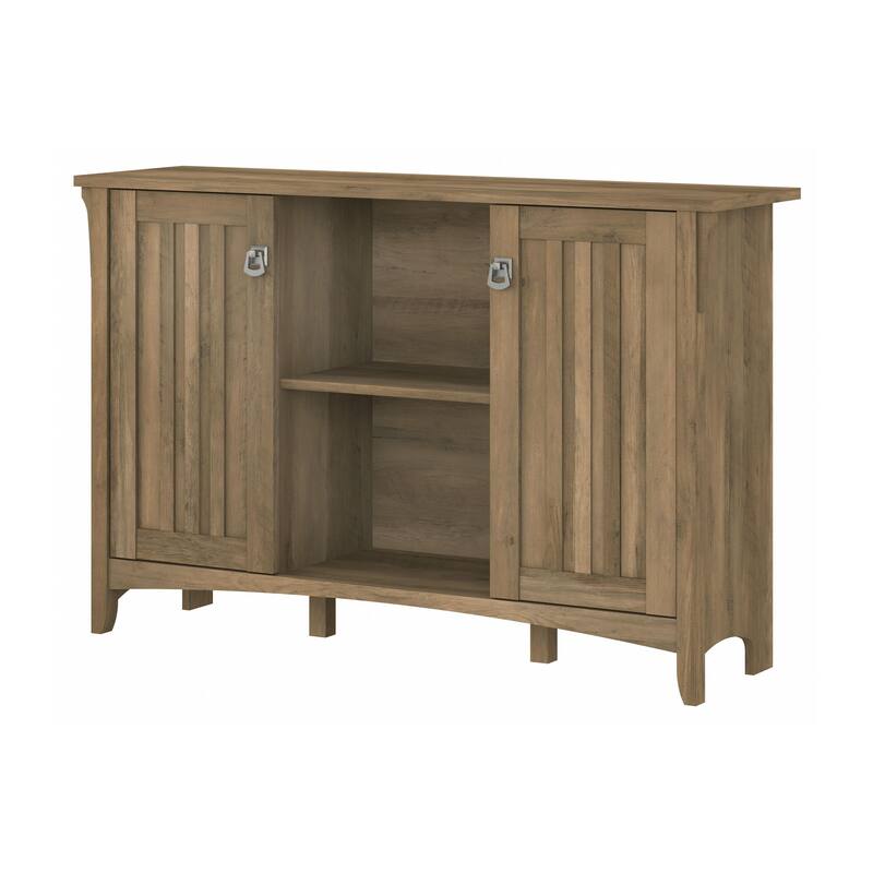 Salinas Accent Storage Cabinet with Doors by Bush Furniture - Reclaimed Pine